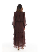 Load image into Gallery viewer, Joleen Maxi Dress Chocolate