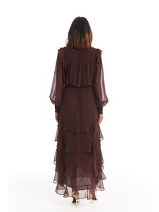 Joleen Maxi Dress Chocolate