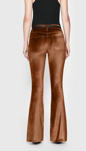 Le High Flare Bronze Velvet