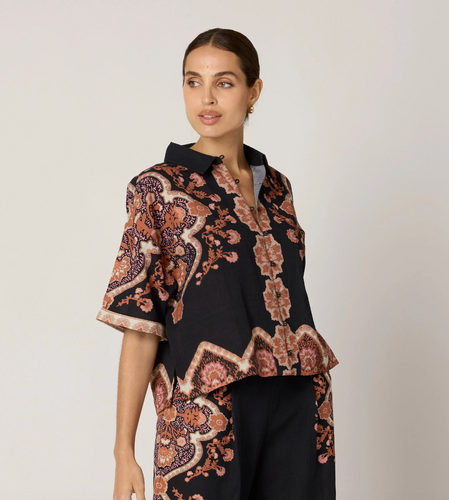 Jeni Blouse Dark Lagos