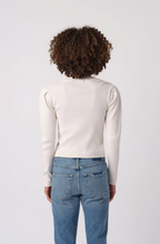 Load image into Gallery viewer, Puff Sleeve Cardigan Off White