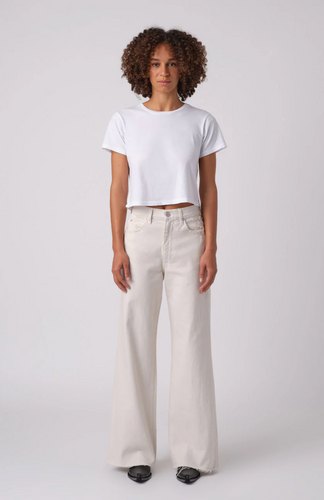 Frida Wideleg Pant White Oak