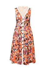 Load image into Gallery viewer, Indy Dress Orange Painted Lush