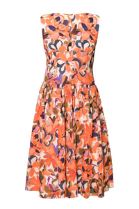 Indy Dress Orange Painted Lush