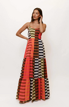 Load image into Gallery viewer, Silvana Dress Two Tone Stripes