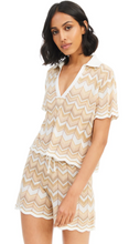 Load image into Gallery viewer, Chevron Knit Pullover Sand