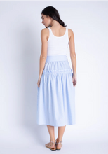 Load image into Gallery viewer, Kate Midi Dress Sky Stripe