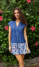 Load image into Gallery viewer, Mackenzie Dress Blue Porto