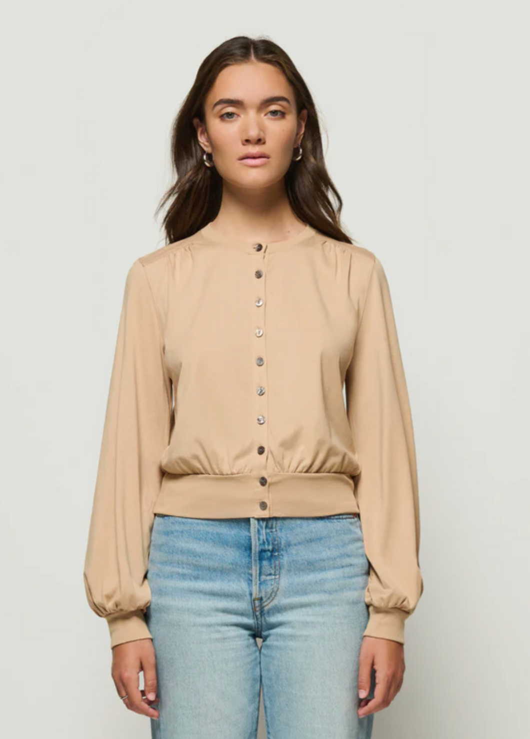 Olive Blouse Monad