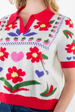 Load image into Gallery viewer, Kimbrell Collared Knit Multi