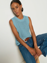 Load image into Gallery viewer, Elliana Pullover Vest Smokey Blue