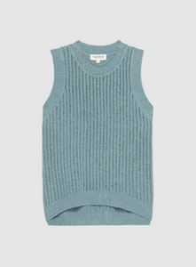 Elliana Pullover Vest Smokey Blue