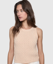 Load image into Gallery viewer, Palmer Cable Sweater Chalk