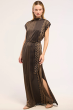 Load image into Gallery viewer, Liana Dress Noir Geometry