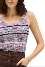 Load image into Gallery viewer, Bianca Tank Blue Pink