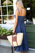 Load image into Gallery viewer, Tomas Maxi Dress Blue Indigo