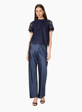 Load image into Gallery viewer, Geraldine Lace Top Navy