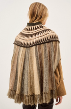 Load image into Gallery viewer, Prato Poncho Brown - OS