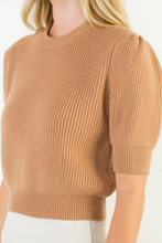 Load image into Gallery viewer, Ember Short SLV Knit Beige