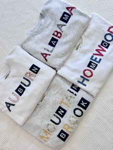 Auburn Sweatshirt White