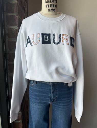 Auburn Sweatshirt White