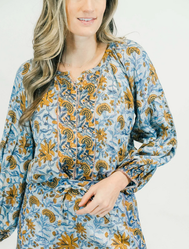Briar Blouse Frosted Foliage