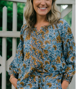 Briar Blouse Frosted Foliage