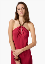 Load image into Gallery viewer, Giulia Halter Dress Huckleberry