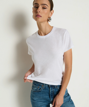 Load image into Gallery viewer, Laurence Shrunken Tee White