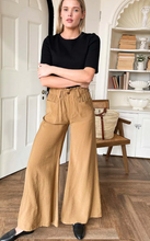 Load image into Gallery viewer, Tulip Wide Leg Pant Camel
