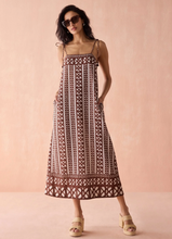 Load image into Gallery viewer, Tillie Maxi Nari Cacao