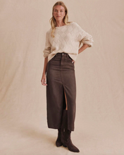 Load image into Gallery viewer, Ryder Suede Skirt Java