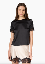 Load image into Gallery viewer, Marguerite Top Black