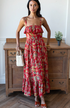 Load image into Gallery viewer, Tomas Maxi Dress Pompeian Blooms