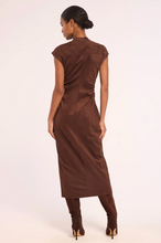 Load image into Gallery viewer, Maud Dress Faux Suede