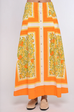 Load image into Gallery viewer, Berri Midi Skirt Orange Blossom