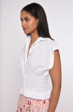Load image into Gallery viewer, Rolo Sleeveless Top White