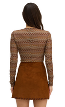 Load image into Gallery viewer, Noelle Top Chestnut Multi