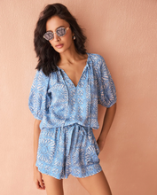 Load image into Gallery viewer, Isla Blouse Kashini Ocean