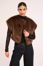 Load image into Gallery viewer, Kira Vest Dark Brown