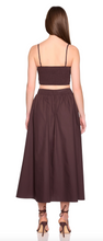 Load image into Gallery viewer, Poplin Midi Skirt Java