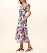 Load image into Gallery viewer, Anne Midi Dress Carmella Print