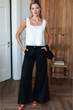 Load image into Gallery viewer, Tulip Trouser Black Tencel