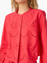 Load image into Gallery viewer, Kalena Cotton Blouse Candy Apple