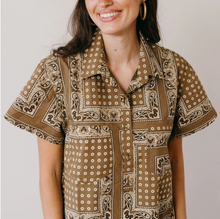 Load image into Gallery viewer, Getaway Dress Olive Bandana