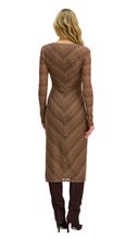 Load image into Gallery viewer, Palmer Dress Chestnut Multi