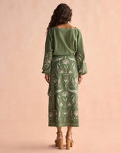 Load image into Gallery viewer, Verde Blouse Luciana Artichoke