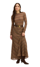Load image into Gallery viewer, Olive Skirt Chestnut Multi