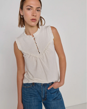 Load image into Gallery viewer, Nelly Smocked Top Porcelain