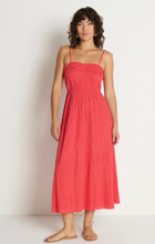 Load image into Gallery viewer, Madeline Tie Midi Dress Flora
